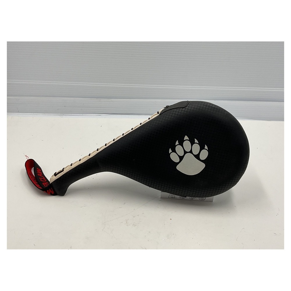 Tiger Claw Double Kick Target Pad Black Clapper Pad Taekwondo Karate MMA Trainin